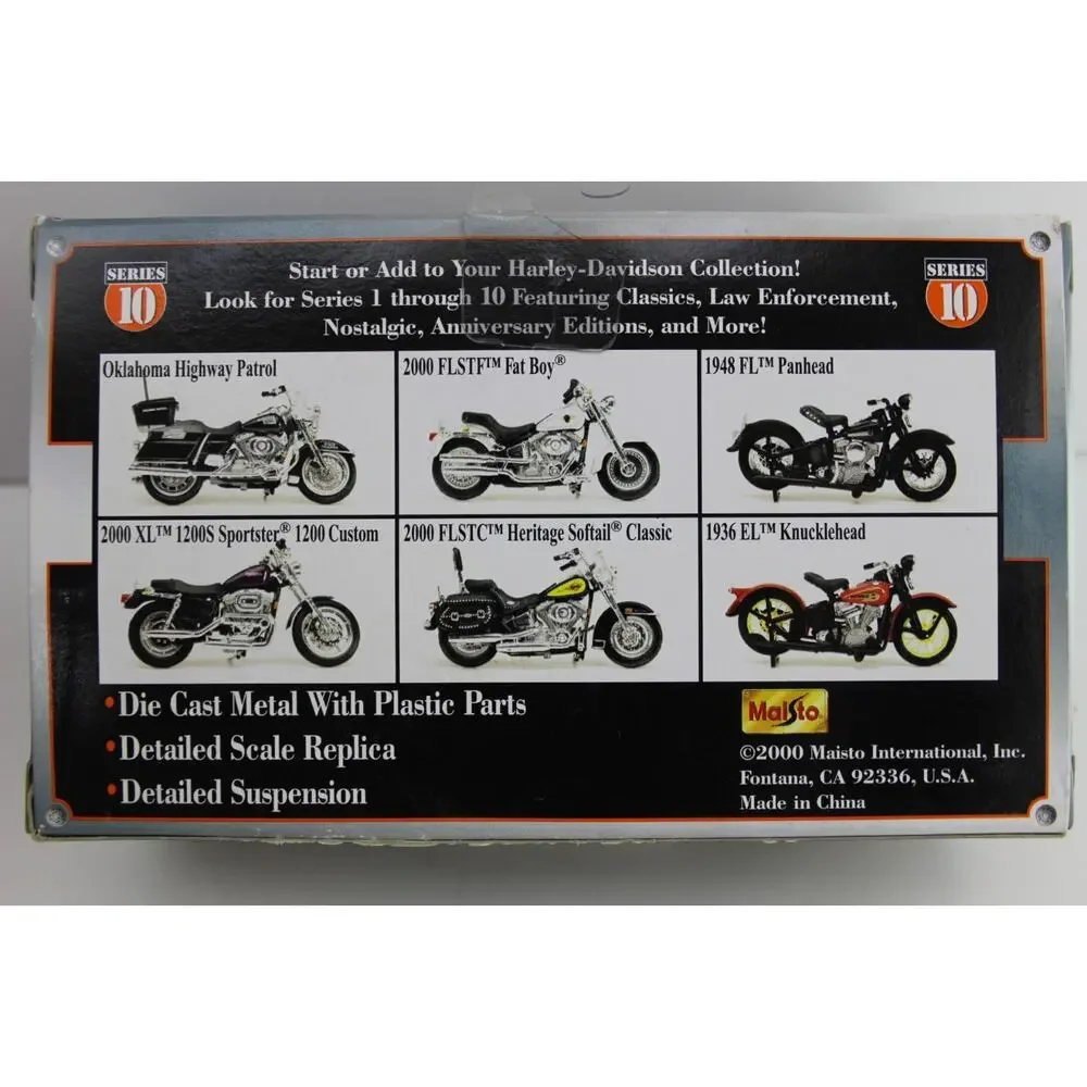Maisto Series 10 ’48 Panhead •’36 Knucklehead •2000 Fatboy • Series 33… 2014 883